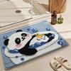 Cute Animal Plush Rug Panda Cat Peacock Machine Washable Bath Rug New Bathroom Rug  Bathroom