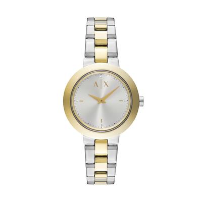 [AX Armani Exchange] Hodinky NA AX5171 Dámské Stříbrné & Zlaté