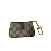 Used GUCCI Ophidia GG Supreme Coin Case with Keychain