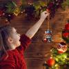 Katzen-Adventskalender – 24 Tage Weihnachts-Countdown mit niedlichen Kätzchen-Ornamenten, Acryl-Katzenbaum-Anhängern, Feiertagsdekorationsgeschenk