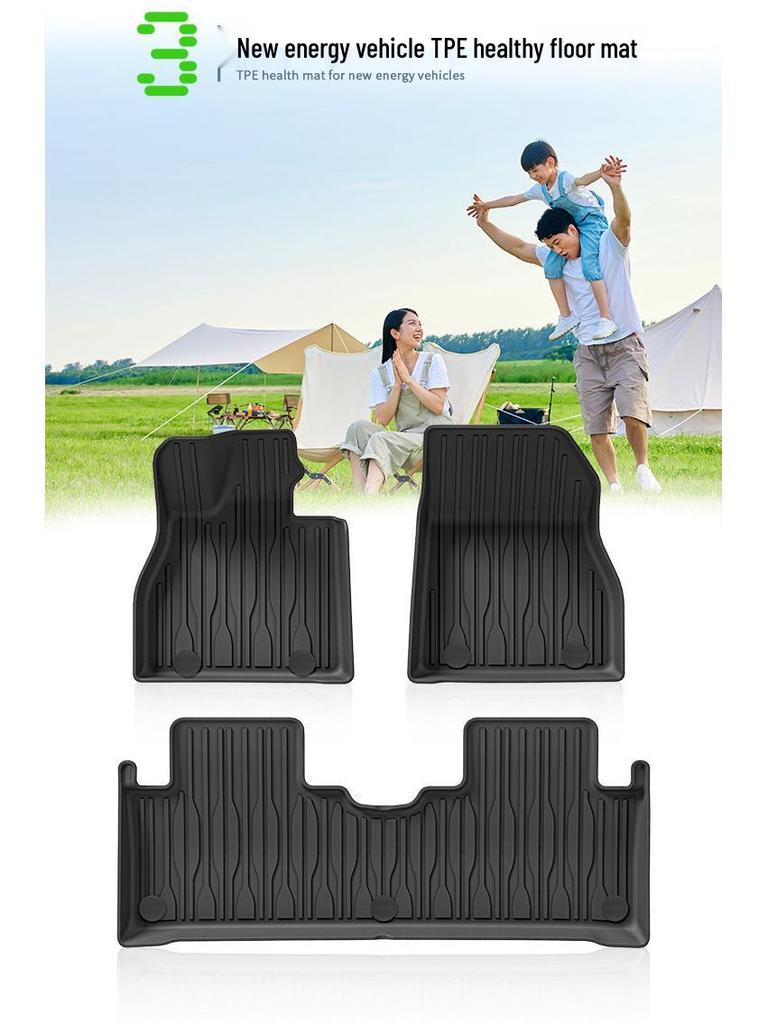 Custom TPE Floor Mats & Trunk Mat Set for 23 Model BYD Song L