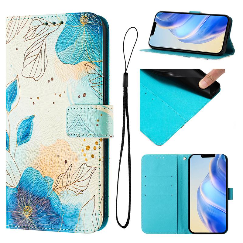 Marble Case for Google Pixel 11 10 9 Pro XL 10A 9A 8A 8 7 7A 6 6A 5A 4A 5 Pro Paint Cases Leather Wallet Flip Phone Cover Capa