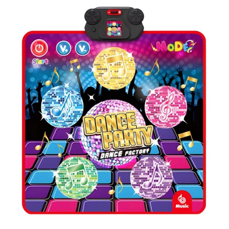 

Kids Interactive Music Dance Mat Multiple Songs for Physical Coordination and Fitness Training Chilren Music Dance Mat