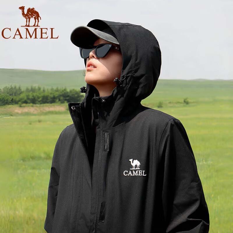 CAMEL Autumn/Winter Padded Hard Shell Outdoor Jacket