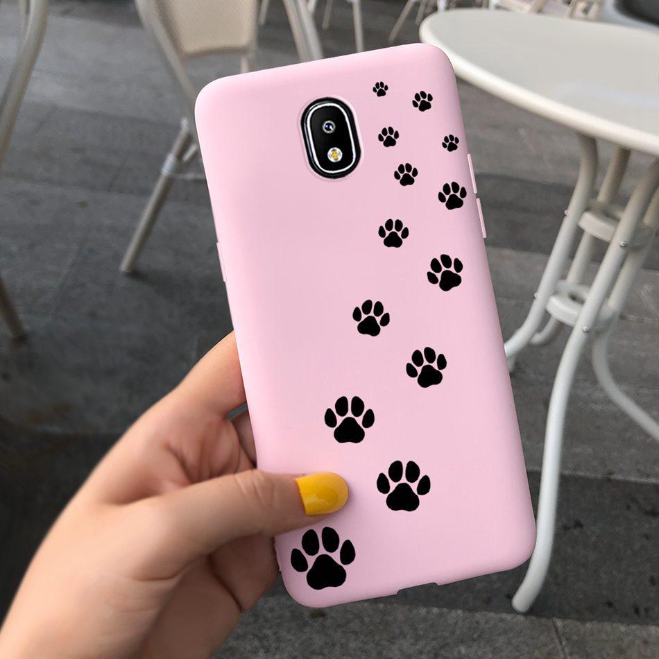 Candy Color Silicone Phone Case For Samsung Galaxy J3 J5 J7 2017 Case J330 J530 J730 Soft TPU Cover For Samsung J3 J5 J7 2017