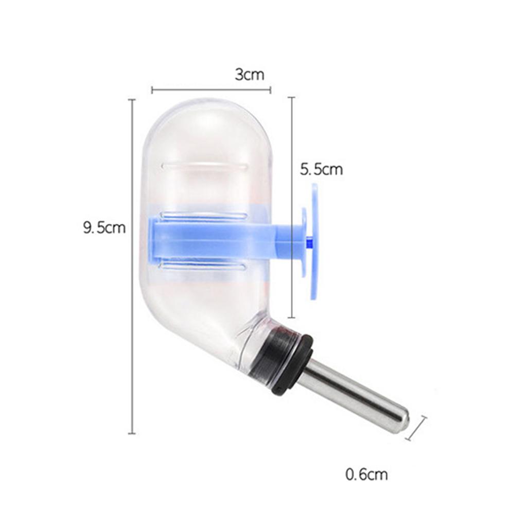 Hamster Dispenser Bottle Hamster Water Drinking Bottle Pet Automatic Water Feeder for Critter Mice Ferrets Rabbit Squirrel