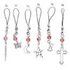 Beaded Strap Phone Chains Women Chain Cellphone Pendant Phone Chains Anti-Lost