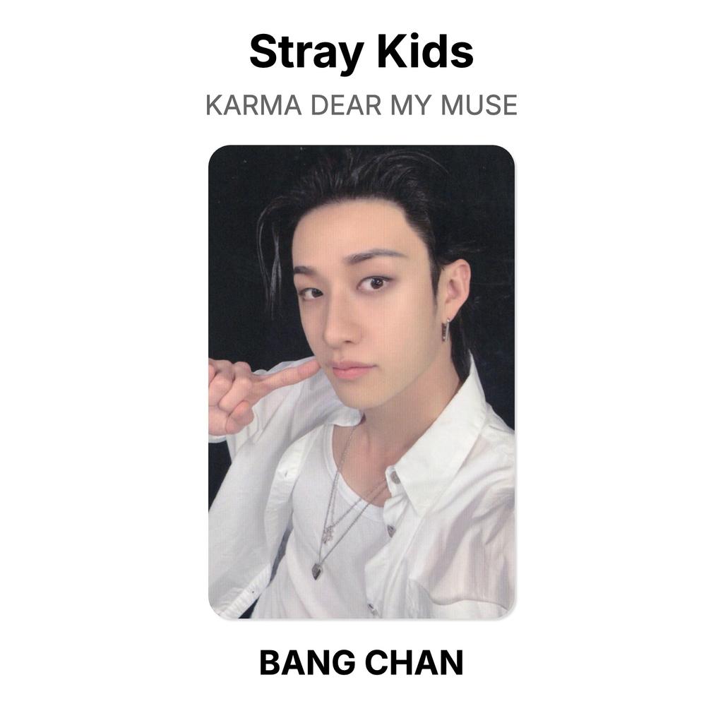 Stray Kids KARMA DEAR MY MUSE Official Photocard