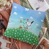 Cartoon SSnoopys Pillow Cushion Cover Pillowcase Living Room Sofa Home Decor Customized