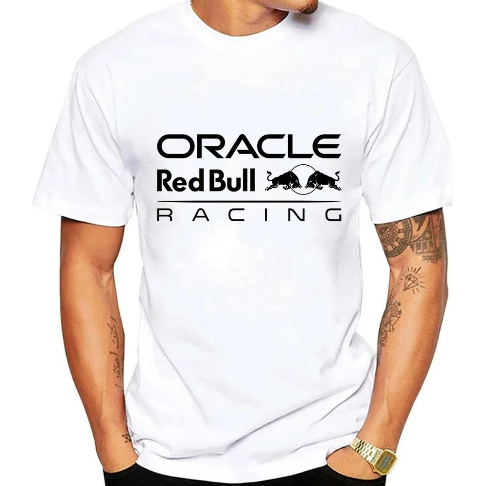 2025 Logo Marki Red Bull Nowe Męskie Letnie Topy do Sportów Ekstremalnych Outdoor Rekreacja Fitness Jogging Y2K Street Odzież Dużych Rozmiarów