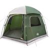 Family Igloo Tent for 6 Persons Green Waterproof