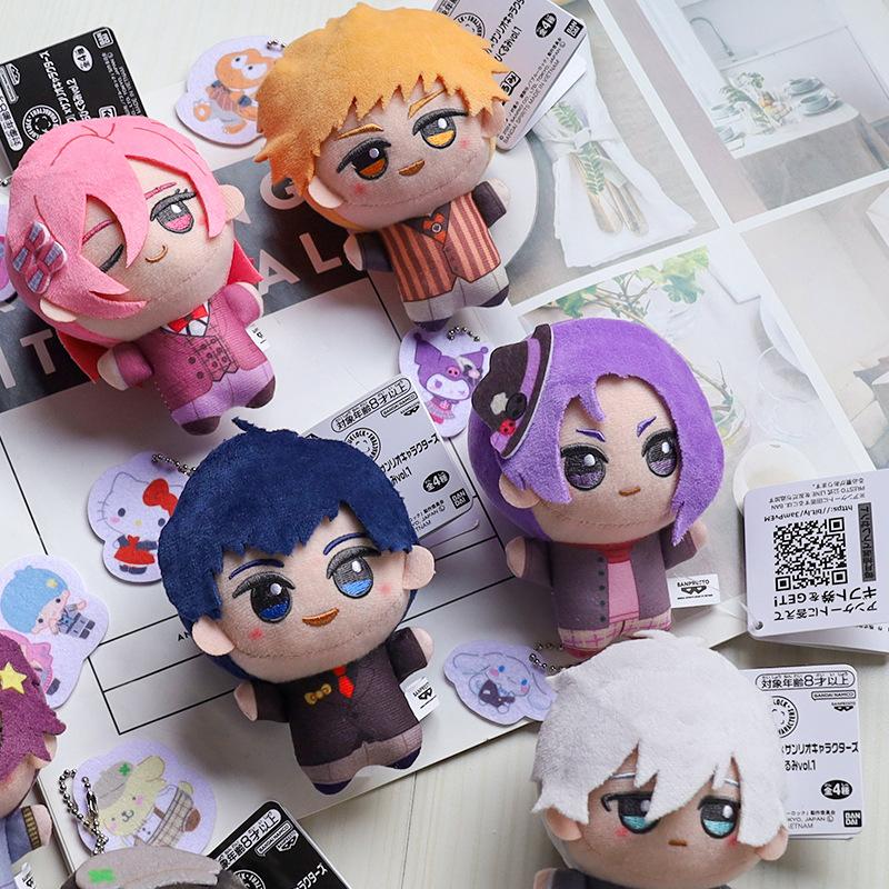 Blue Lock plyšová hračka přívěsek na klíče Yoichi Isagi Nagi Seishiro Mikage Reo Rin Itoshi Itoshi Sae Anime Příslušenství Roztomilá plyšová panenka