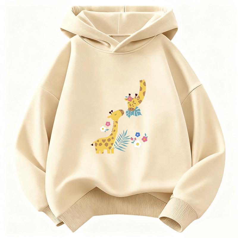 Cute Hoodie Kids Horse Children'S Sweatshirt Cute Harajuku Hoody For Boys Girls Autumn Winter Casual Hoodies
