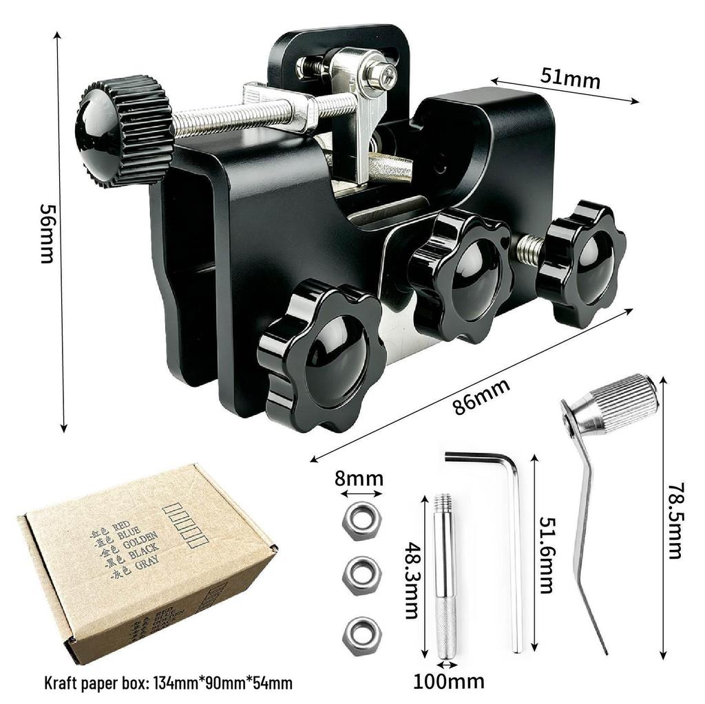 Portable Hand-Crank Chainsaw Sharpener - Compact Tool for Sharpening Chainsaw Teeth