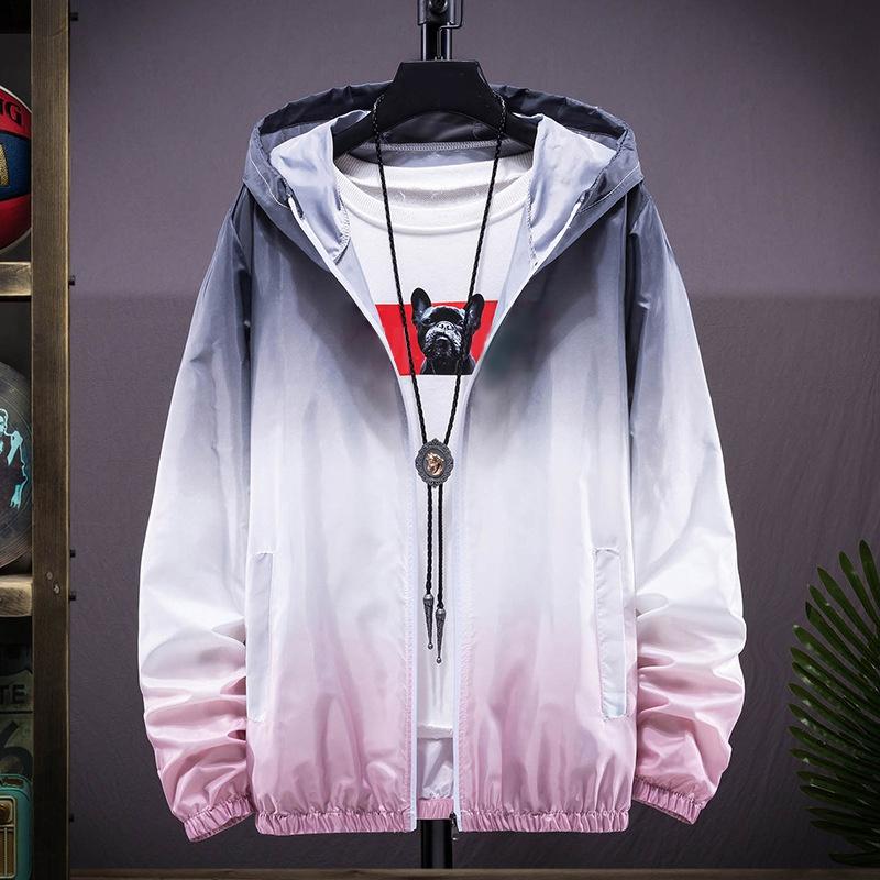 Unisex Protect Waterproof Windbreaker Zipper Jacket Hoodie Outwear Coat