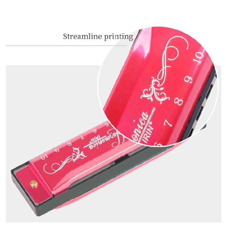 Blues Harps Mouth Organ 10 Holes 20 Tones Harmonica for Beginners, Professionals