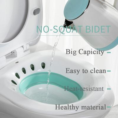 Frau Klapptoilette Bidet Postpartale Badewanne Toilettensitz Selbstreinigende Hüftdusche Dammbadewanne Hämorrhoidenbehandlung