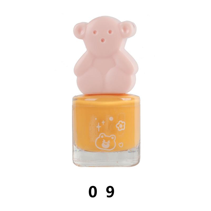Water-based Cute No-bake Long-lasting Non-peelable Quick-drying Nude Color Odor-free Nail Polish