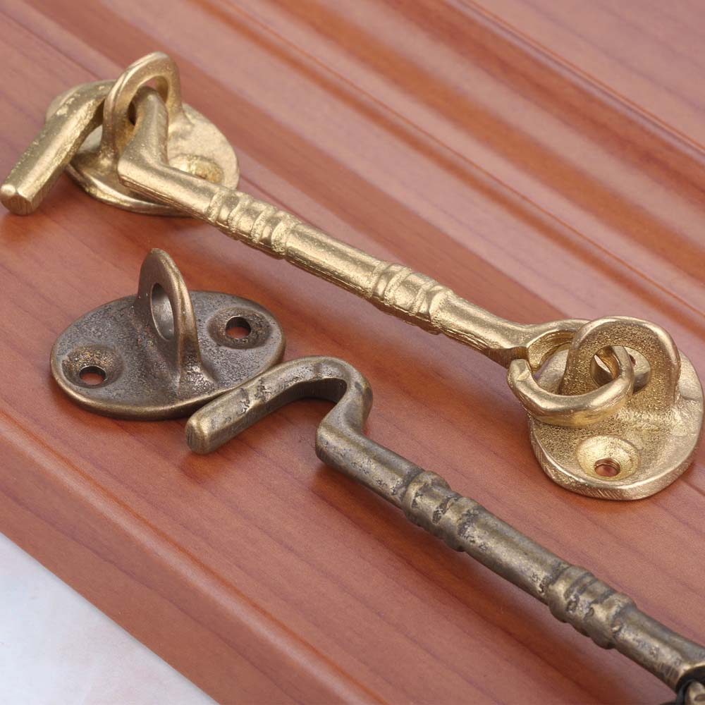 Buckle Home Improvement Window Lock Door Buckle With Screws Hasp Cabin Hook Door Bolt Door Lock