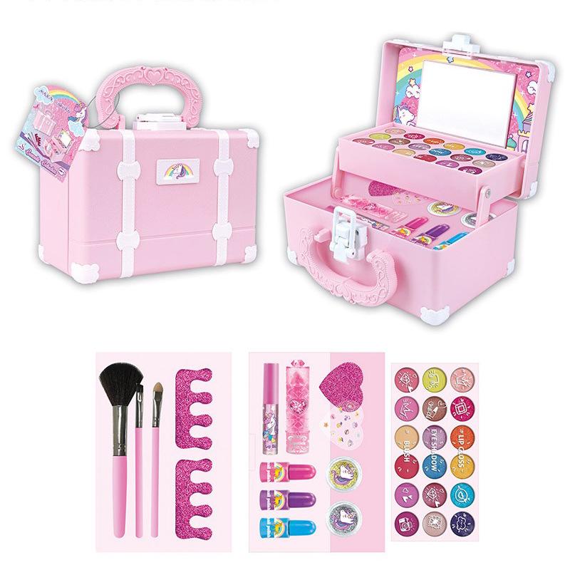 Kids' Princess Makeup Suitcase - Girls' Performance & Birthday Gift