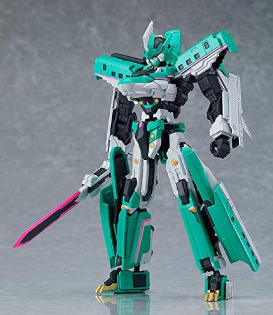 MODEROID Shinkansen Transforming Robot Shinkalion Shinkalion E5 Hayabusa PS ABS Assembled Plastic Model Non-scale &