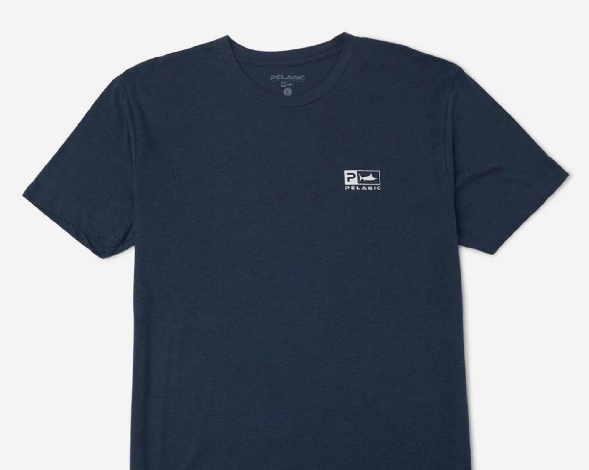 

Pelagic 1172 Tee Shirt Prem Triblend Goione Sailfish NVY Size M (3126)