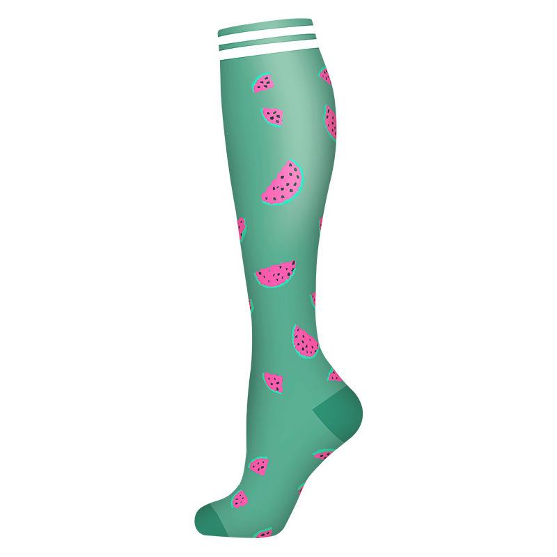 Neue Kompressionsstrümpfe Krampfadern Krankenschwester Sport Laufen Wade Druckstrümpfe Schützen Bare Füße Unterstützung Gradientendruck