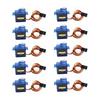 Bulk Pack 5/10/20pcs SG90 Micro Servo Motors 9g Load 180/360 Degree Rotation Mount Kit for RC Cars Airplanes Arduino UNO DIY
