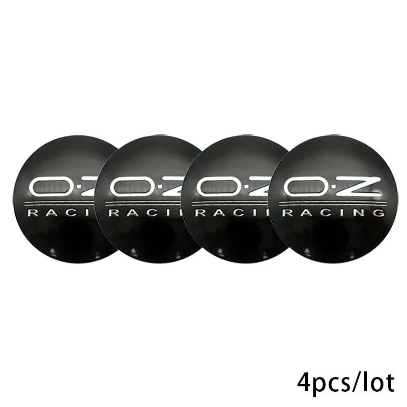 wskpa9 4PCS 56MM OZ Emblem 3D Car Wheel Center Cover Stickers Hub Cap Decal For NISSAN GTR Murano Tiida X-Trail Sentra Juke Navara