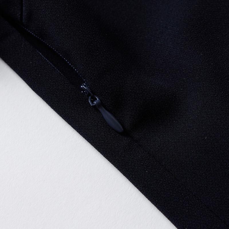 New Chinese Style Embroidered Chiffon Midi Dress