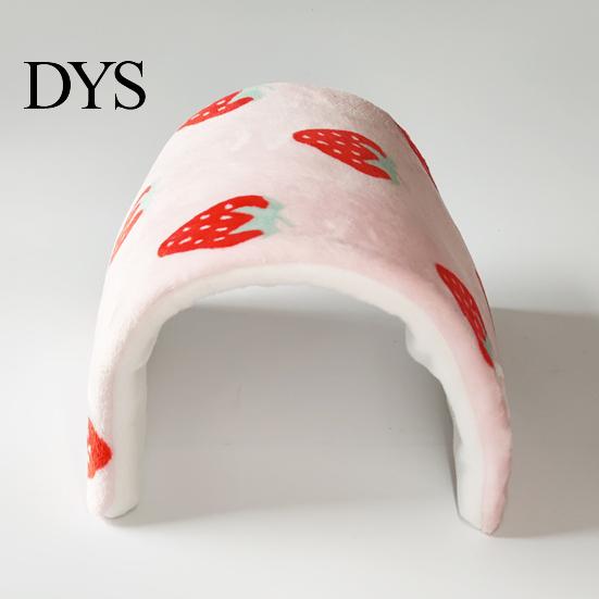 Hamster Nest Bunny Tunnel Shape Bur-free No Additives Bite-resistant Soft Keep Warm Resting House Small Pet Hideout Bed Cage Accessories Mat