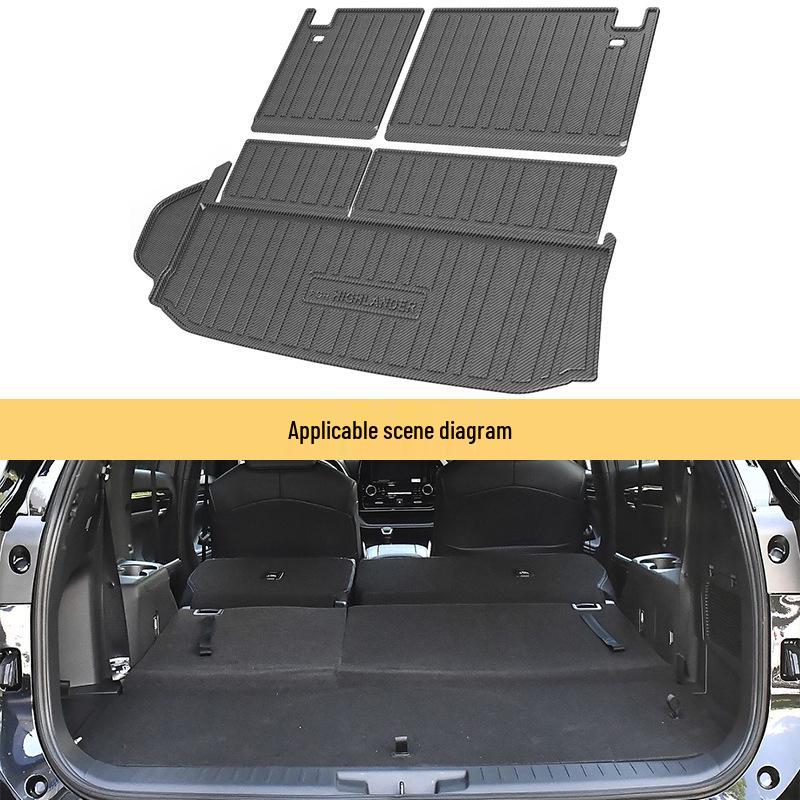 Highlander TPE Trunk Mat: Custom Fit and Stylish Protection