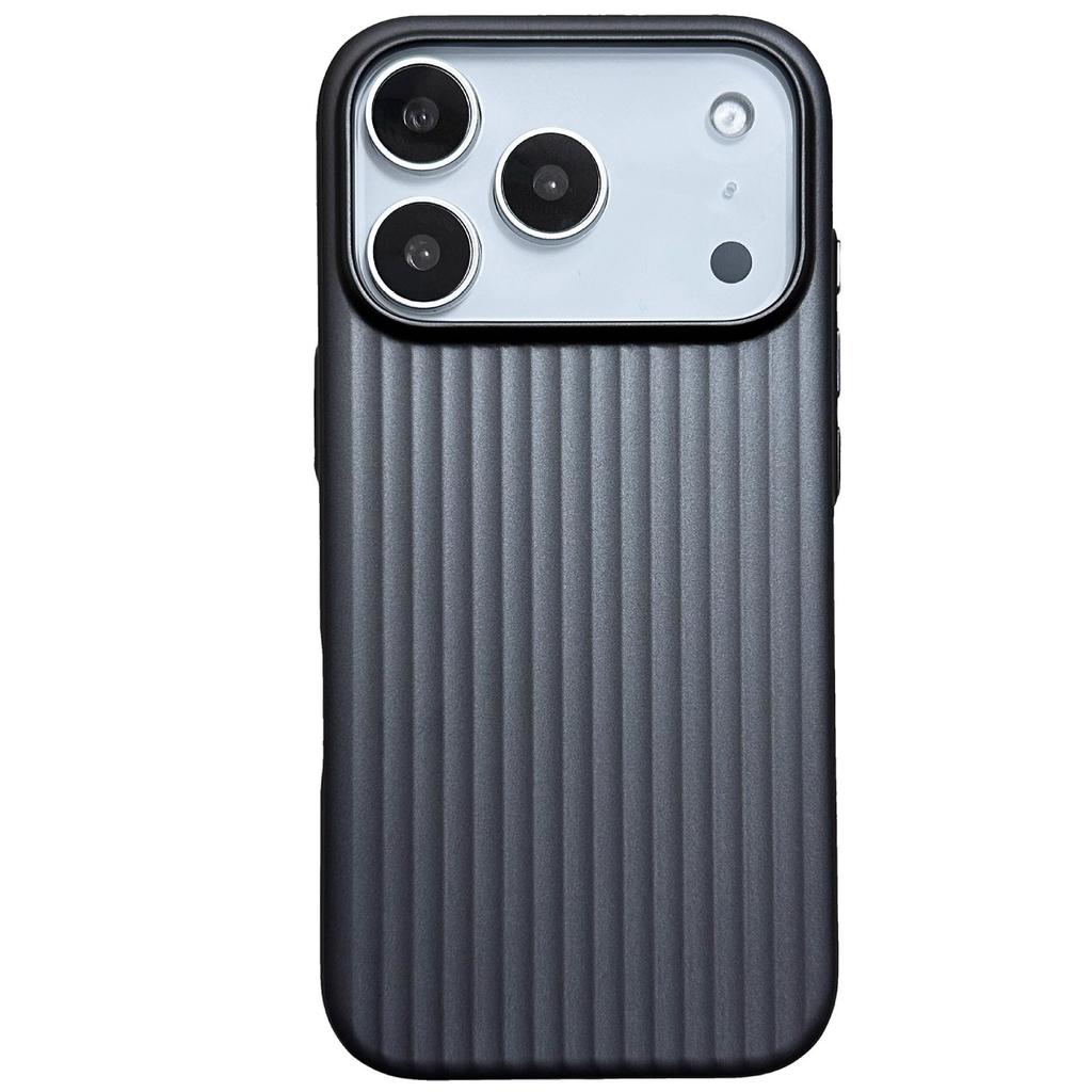 iPhone 17 Pro Max Magnetic Case: Corrugated Light Ridge, Matte Skin-Feel, Stylish Design