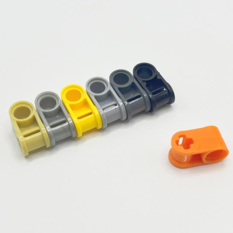 50PCS 6536 Axle and Pin Connector Perpendicular Bricks Collections Bulk Modular Toys For Technical MOC DIY Buildings Blocks