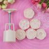 3D Moon Cake Mold Creative Mid-Autumn Festival Supplise Cookie Stamp Mold  Mid-Autumn Festival