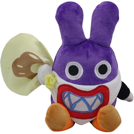 YIYO Mario Bros, U Nabbit Purple Rabbit Plush Toy Stuffed Animal Figure, 8.7 inch
