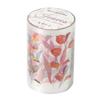 60mm*2m Beautiful PET Leaf tape Stickers aesthetic Decorative Stick Labels hand made DIY hand made Masking tape