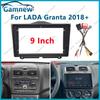 9 Inch Car Frame Fascia Adapter Cable Android Radio Dash Fitting Panel Kit For LADA Granta 2018+