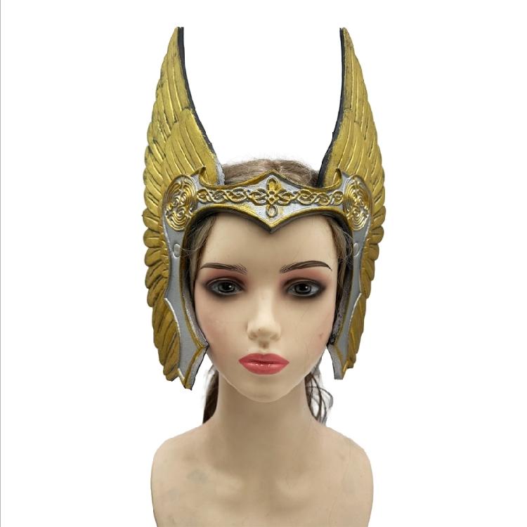 Valkyrja Warriour Headband Norses Warriour Headband Valkyrja Hair Accessories Halloween Vikinges Costume with Elastic Band