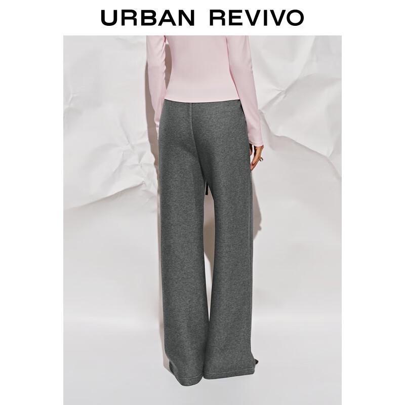 UR 2025 Autumn Women's Casual High-Waist Flared Pants