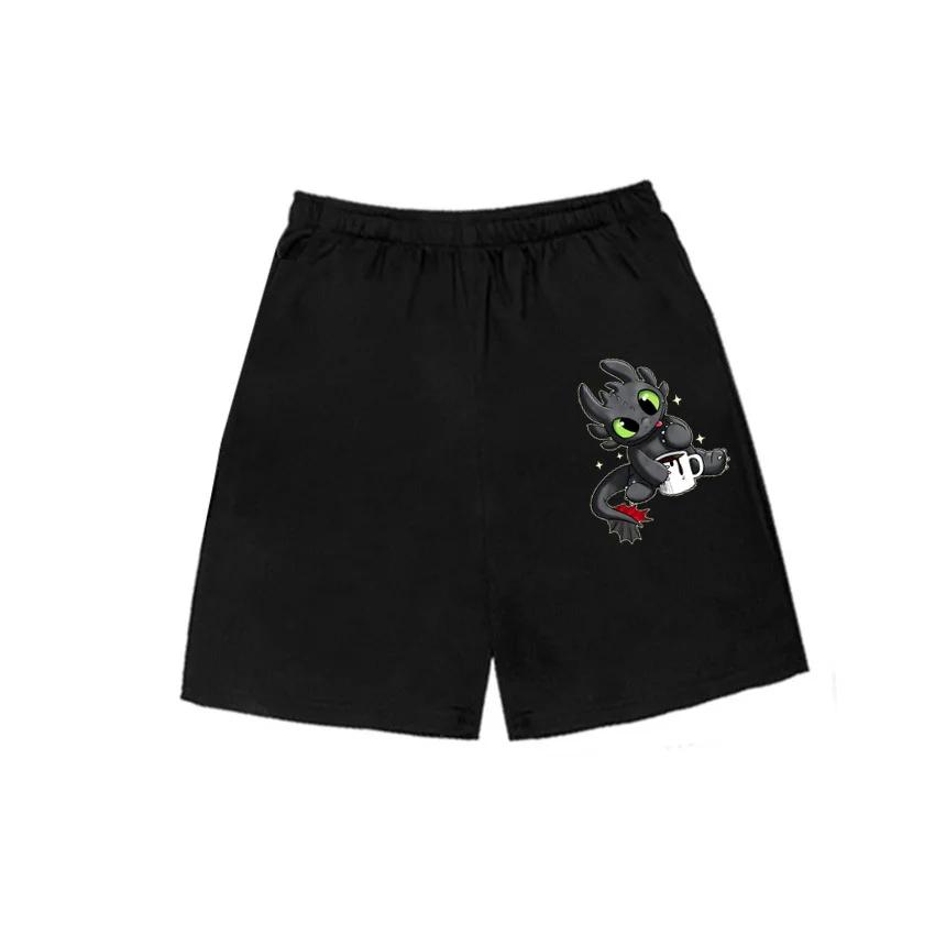 Toothless Child Short Sleeve Tshirt Boys Girls Dragon Print Pullover Youth Polyester Clothes