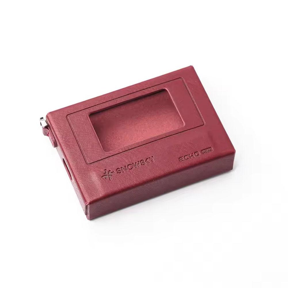 Mini MP3 Player Schutzhülle Tragbare Musik-Player Schutzhülle Für FiiO SK-ECHO Tragbare PU Retro Bunte Hülle Kundenspezifisch