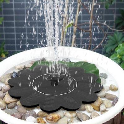 Zonnevogelbadfontein Bloemvormige Waterfontein Pomp Watervallen Buiten Vogelbad voor Zwembad Vijver Landschap Tuin Terras Veranda