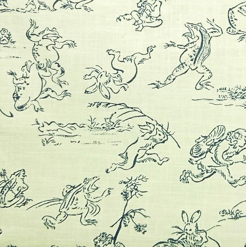 Maruzen Pochette 22 x x Choju Jinbutsu Giga White Japanese-made 26.5 1.5cm (Choju Giga)