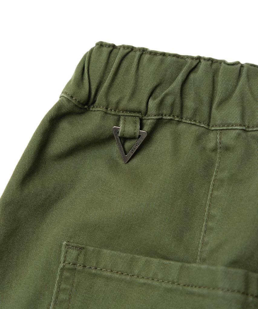 AOTT Cotton Wide Cargo Pants Khaki