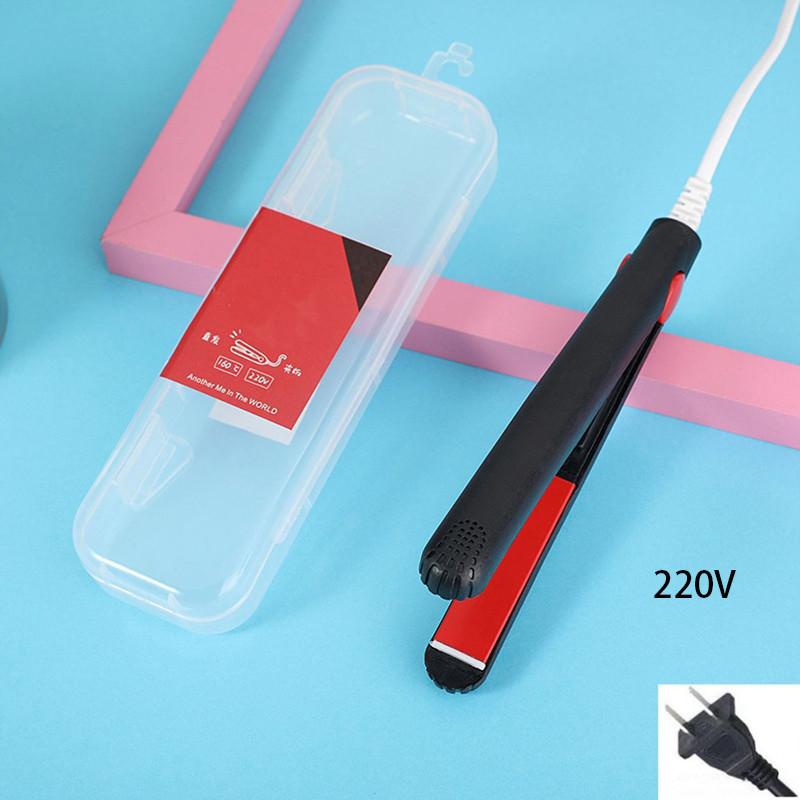 

2в1 Прямой Зажим Модный Мини Портативный Студенческий Стайлер для Завивки 220в 5 цветов чёрный