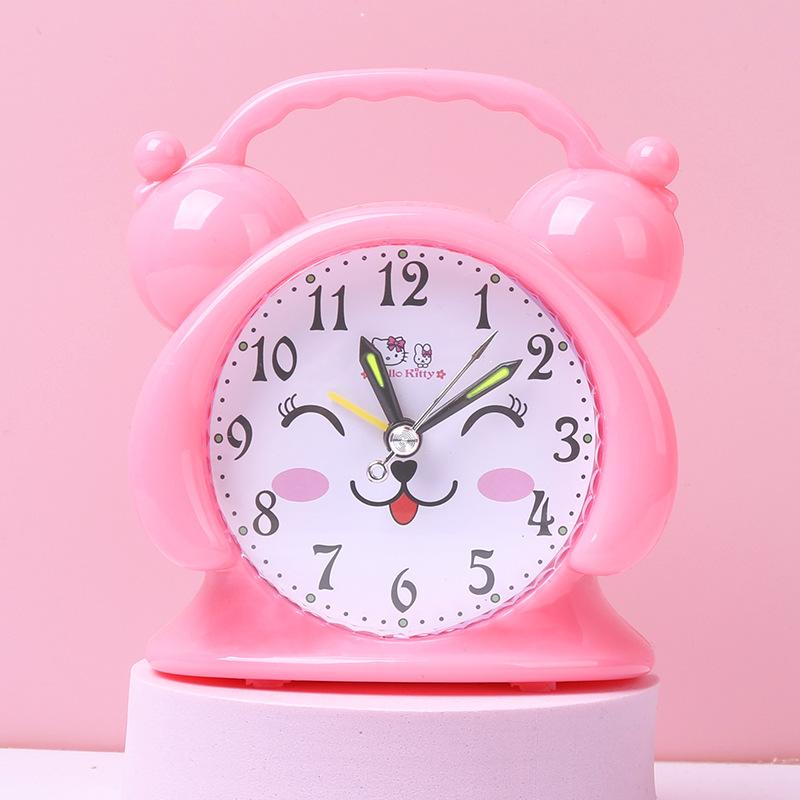 Popular alarm clock children's cartoon bedside cute modeling clock small alarm desk clock children's gifts