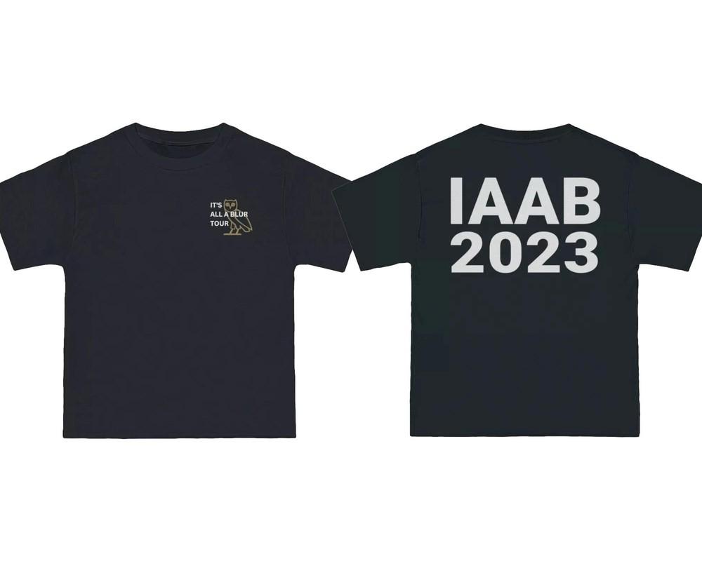 

Drake Its All A Blur IAAB Tour Owl T-Shirt Merch Unisex Fan Gift S-5XL Reprint Unisex T-Shirt M