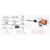 SucceBuy Demolition Jack Hammer 1500W/2200W/3500W Jack Hammer Concrete Breaker Heavy Duty Electric Jack Hammer 2/4pcs Chisel