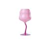 Cream Style High Footed Glass Cup Creative Colored Red Wine Glass Wine Glass Cocktail Glasses Liquor Container Home Drink Ware